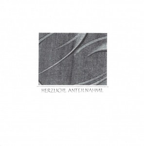 2014-06 Herzliche Anteilnahme